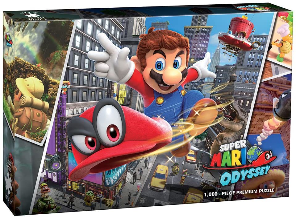 Puzzle 1000 Piece - Super Mario Odyssey Snapshots Premium Jigsaw Puzzle - fimurineforall.com