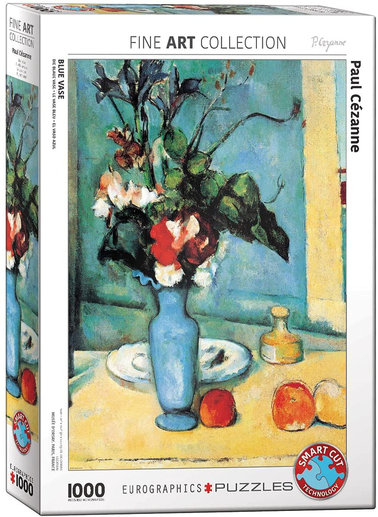 Puzzle 1000 Piece - Blue Vase by Cezanne Jigsaw Puzzle 6000-3802 - fimurineforall.com