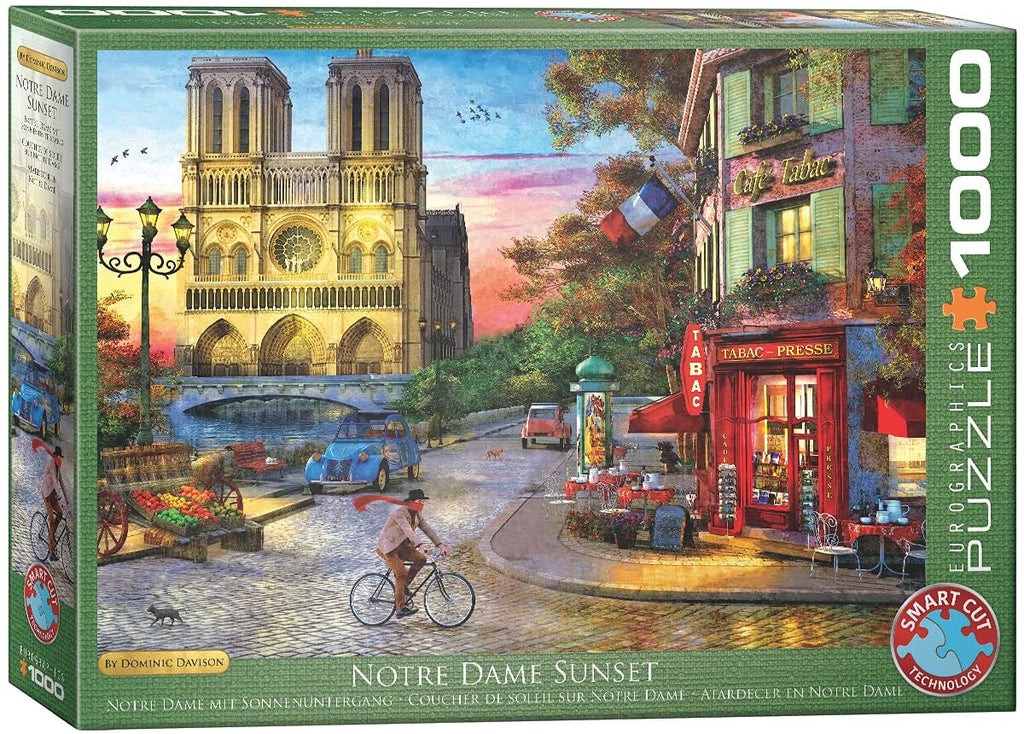 Puzzle 1000 Piece - Notre Dame by Dominic Davison Jigsaw Puzzle 6000-5530 - fimurineforall.com