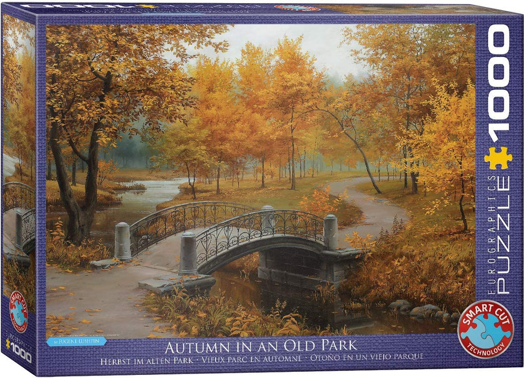 Puzzle 1000 Piece - Autumn in an Old Park by Eugene Lushpin Jigsaw Puzzle 6000-0979 - fimurineforall.com