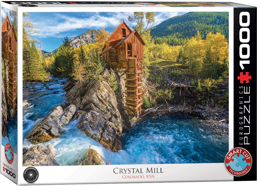 Puzzle 1000 Piece - Crystal Mill Jigsaw Puzzle 6000-5473 - fimurineforall.com