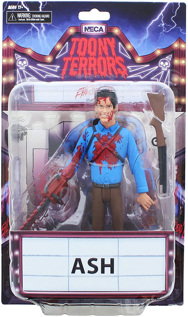 Toony Terrors Series 5 Evil Dead 2 Bloody Ash 6 Inch Action Figure - fimurineforall.com