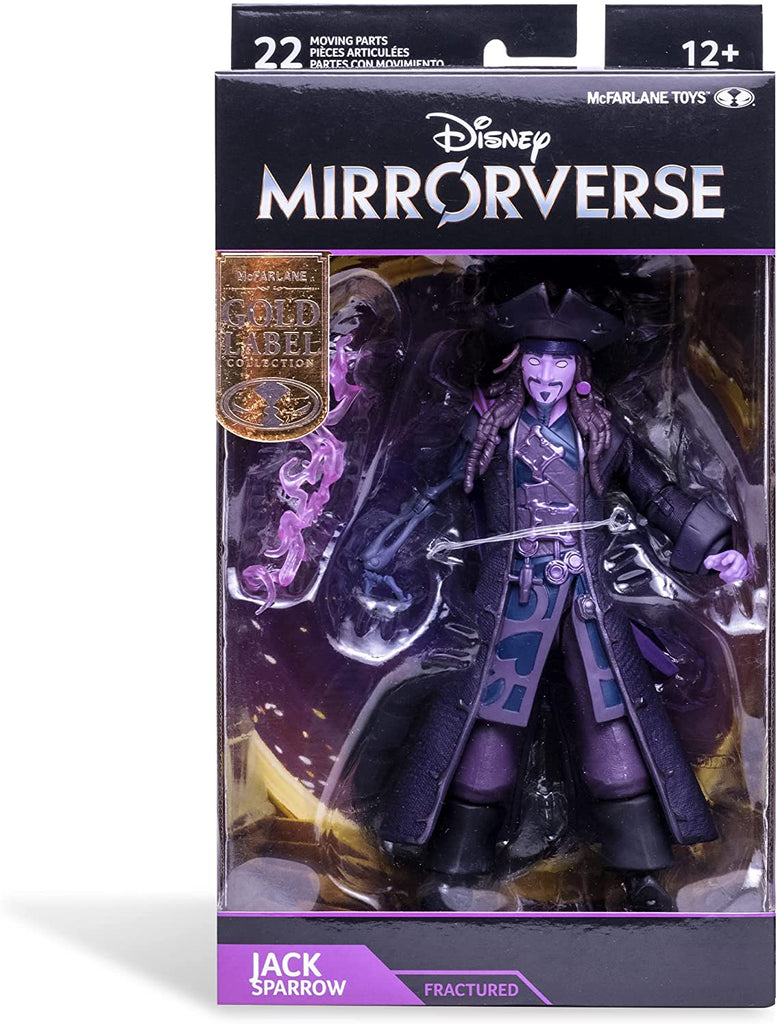 Disney Mirrorverse Jack Sparrow (Fractured) 7 Inch Action Figure - fimurineforall.com
