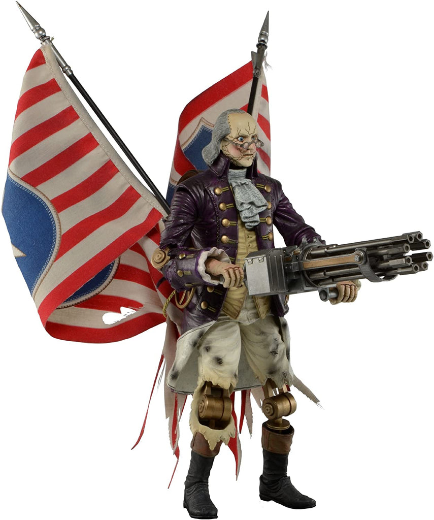 NECA Bioshock Infinite - Benjamin Franklin 9" Action Figure - fimurineforall.com