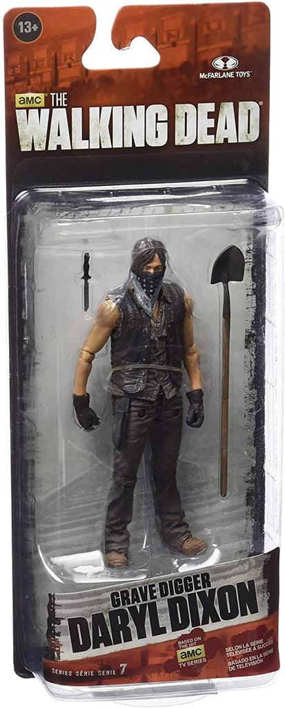 McFarlane Toys The Walking Dead TV Series 7 Exclusive Grave Digger Daryl Dixon Action Figure - fimurineforall.com