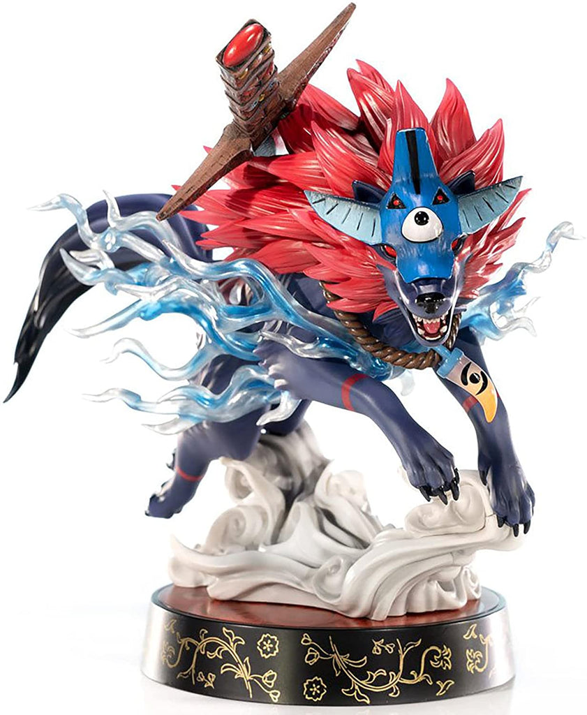 Okami Oki (Wolf Form) 9 Inch PVC Statue Standard Edition - fimurineforall.com