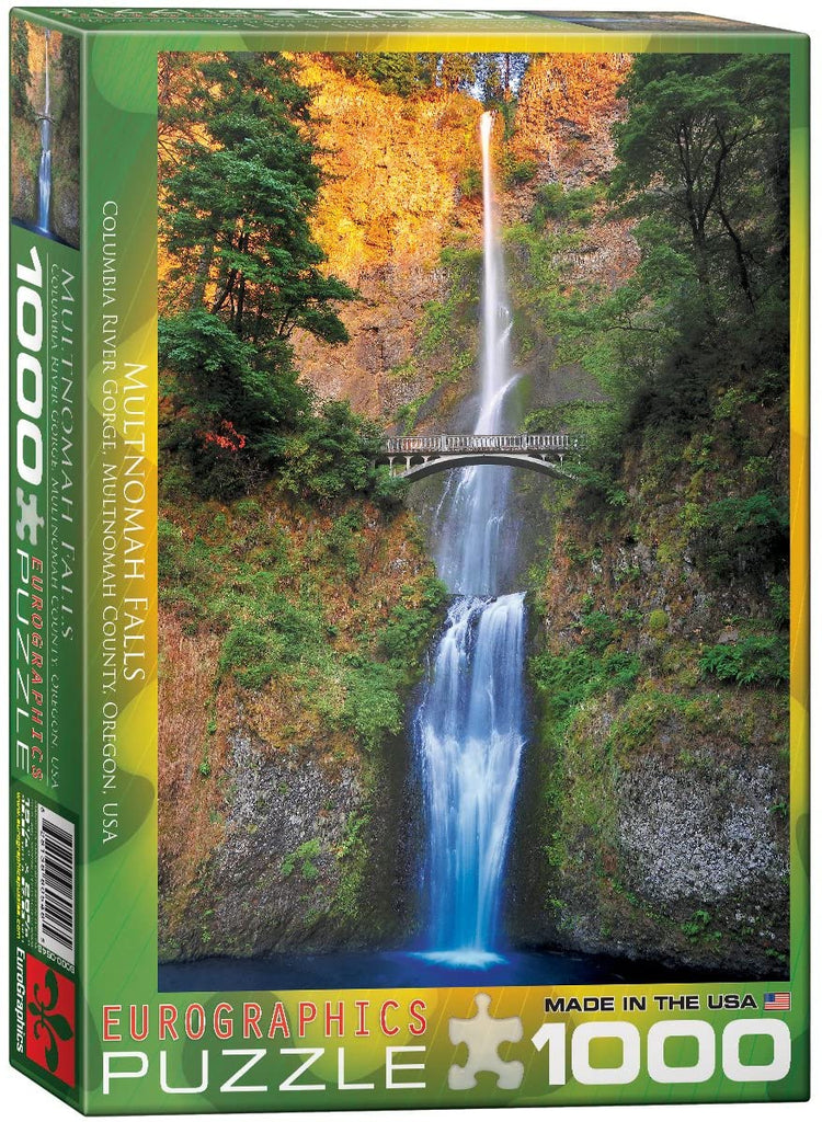 Puzzle 1000 Piece - Multnomah Falls, Oregon Jigsaw Puzzle 6000-0546 - fimurineforall.com