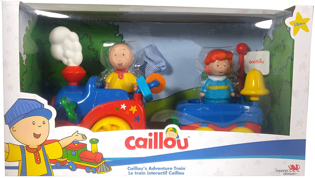Caillou Adventure Train - Interactive Toy for Toddlers - fimurineforall.com