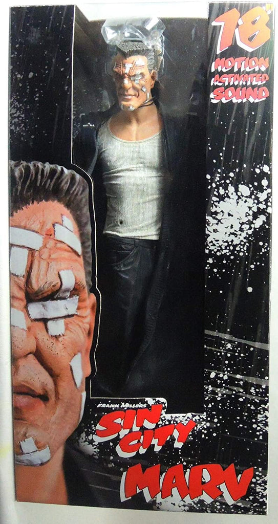 Sin City "Marv" 18" Action Figure with Motion Activated Sound (NECA) - fimurineforall.com