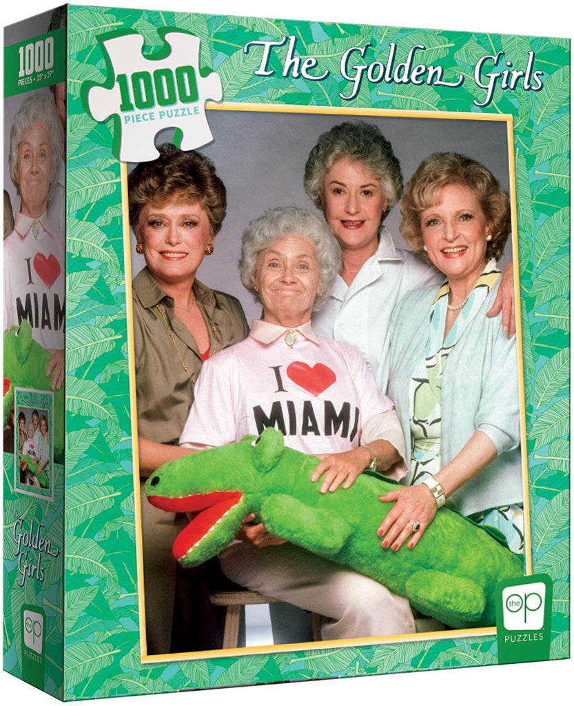 Puzzle 1000 Piece - The Golden Girls I Heart Miami Jigsaw Puzzle - fimurineforall.com