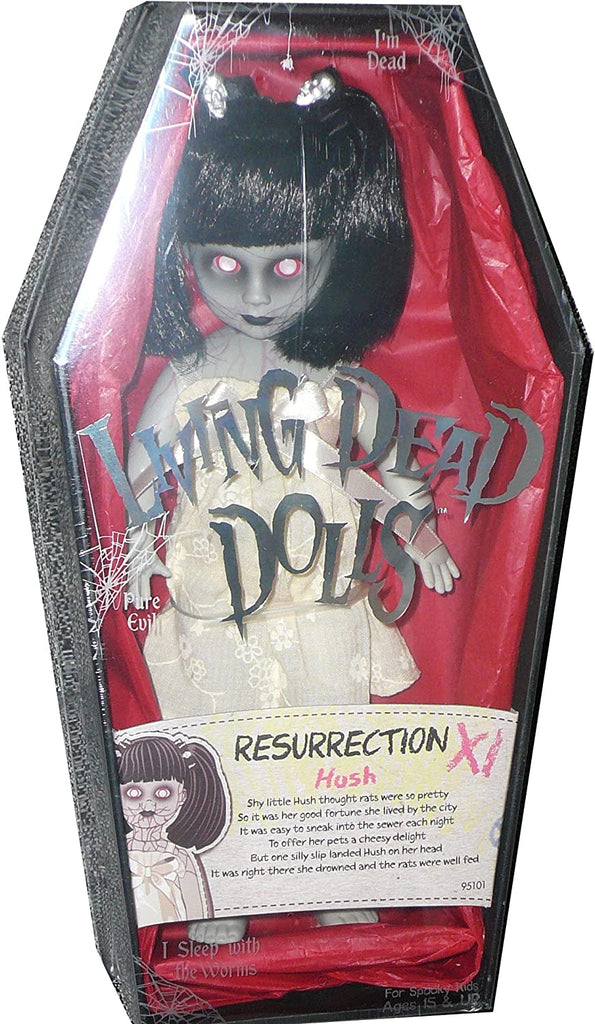 Living Dead Dolls Mezco Resurrection XI (11) Exclusive - Hush 10 Inch Doll Ltd 275 pcs - fimurineforall.com