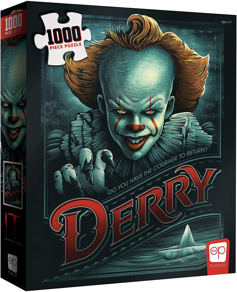 Puzzle 1000 Piece - IT Chapter 2 “Return to Derry” Pennywise Jigsaw Puzzle - fimurineforall.com