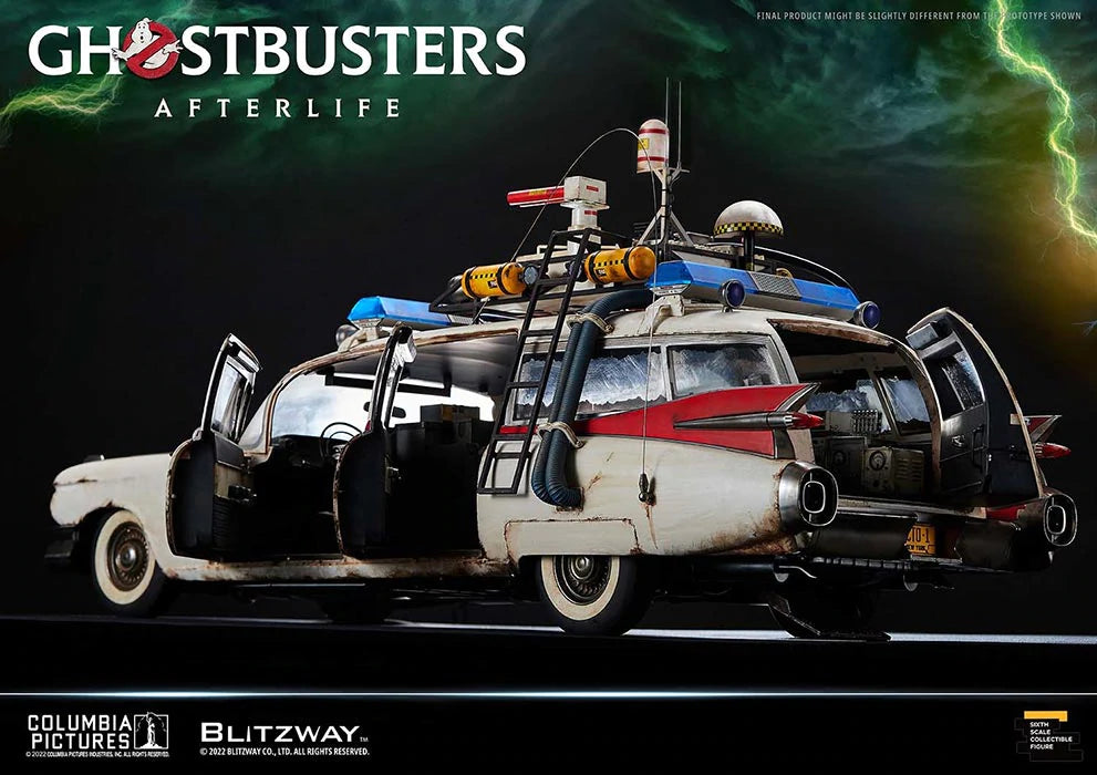 Ghostbusters Afterlife Ecto-1 22 Inch 1/6 Scale Vehicle - fimurineforall.com