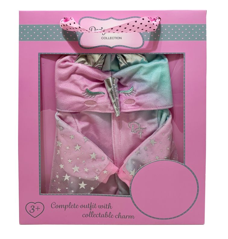 Designafriend Collection Fashion Outfit Flying Unicorn Outfit for 18 Inch Doll - fimurineforall.com