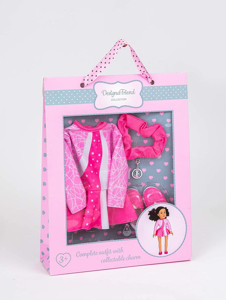 Designafriend Collection Fashion Outfit Gymnast Outfit for 18 Inch Doll - fimurineforall.com