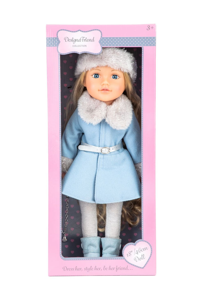 Designafriend Collection Winter Wonderland Deluxe 18 Inch doll - fimurineforall.com