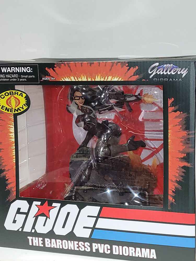G.I. Joe Gallery Baroness 9 Inch PVC Figure Statue