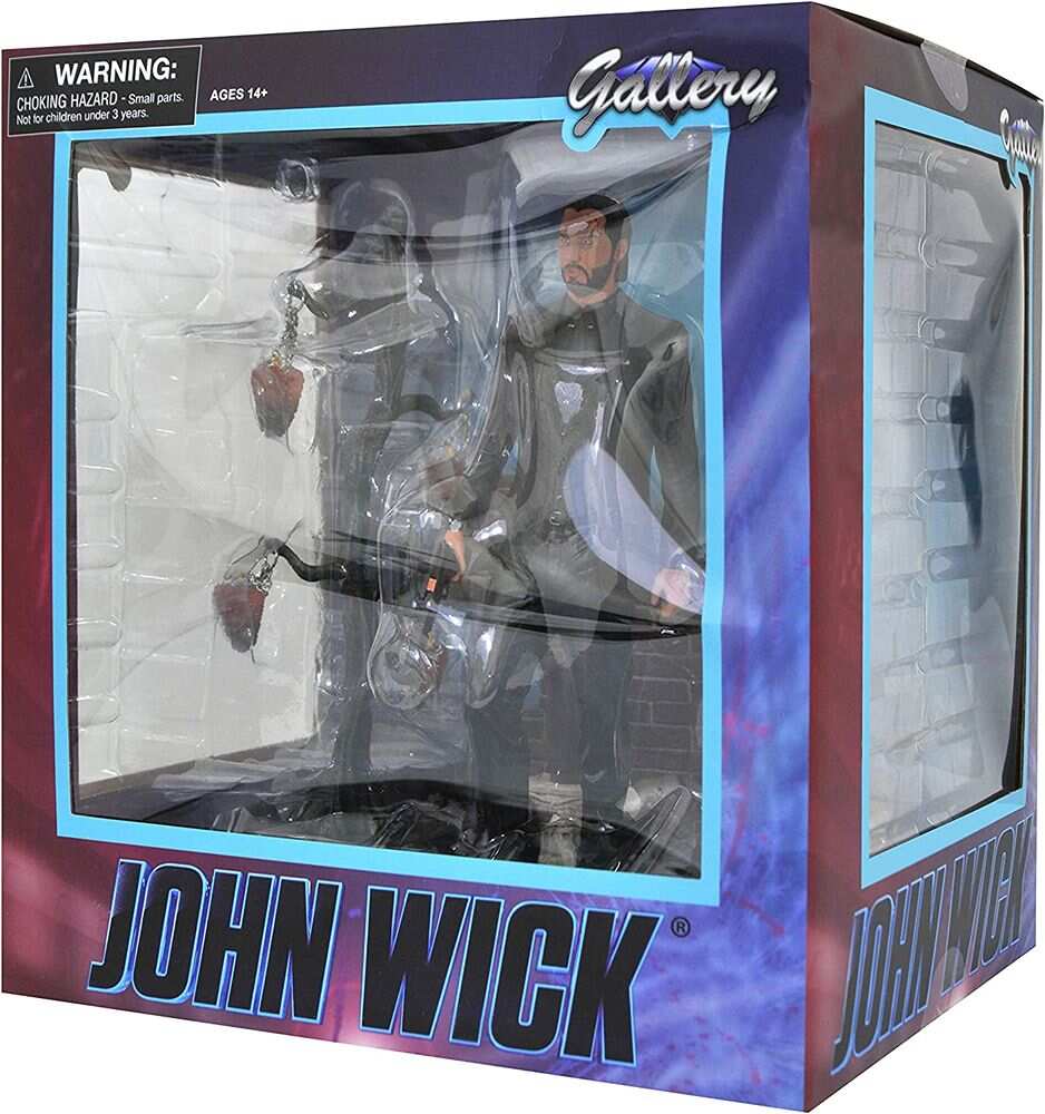John Wick Gallery Chapter 2 John Wick 9 Inch PVC Diorama Statue
