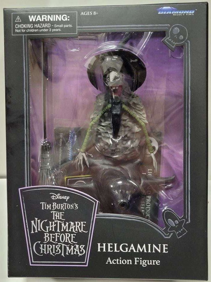 Nightmare Before Christmas Select Helgamine 6 Inch Deluxe Action Figure Disney - fimurineforall.com