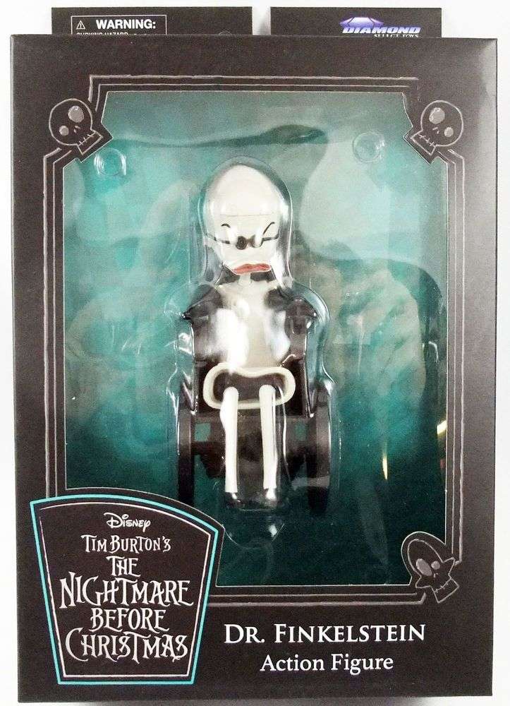 Nightmare Before Christmas Select Best of Series Dr. Finkelstein 7 Inch Deluxe Action Figure - fimurineforall.com