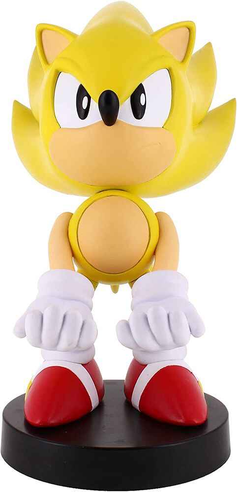 Cable Guys - Video Game Sonic Super Sonic Mobile Phone and Controller Holder/Charger