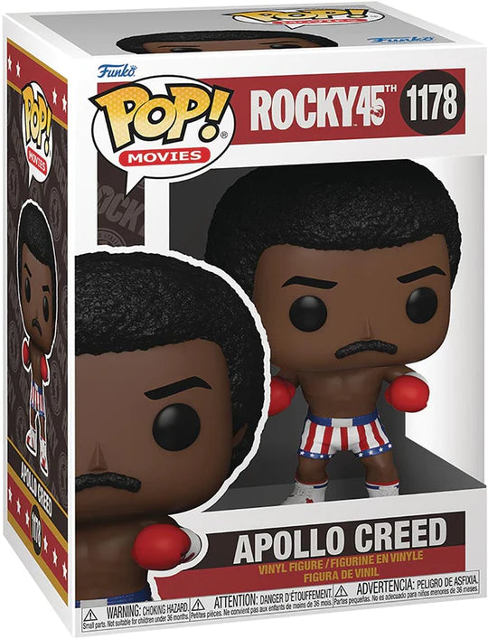 Pop Movies Rocky 45th Anniversary 3.75 Inch Action Figure - Apollo Creed #1178 - fimurineforall.com