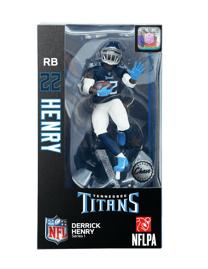 NFL Football Wave 1 Derrick Henry Tennessee Titans 6 Inch Chase Action Figure - fimurineforall.com