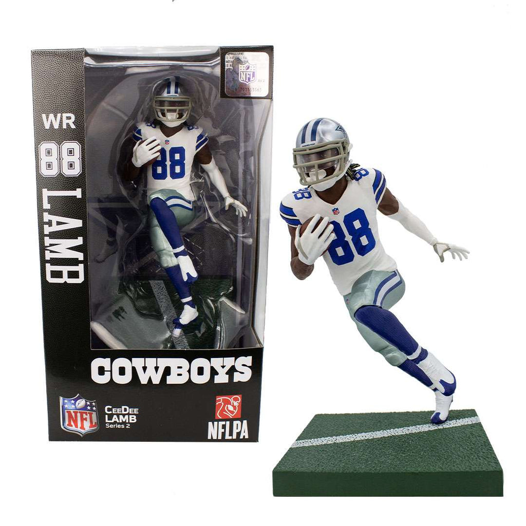 NFL Football Wave 2 CEEDEE LAMB Dallas Cowboys 6 Inch Action Figure - fimurineforall.com