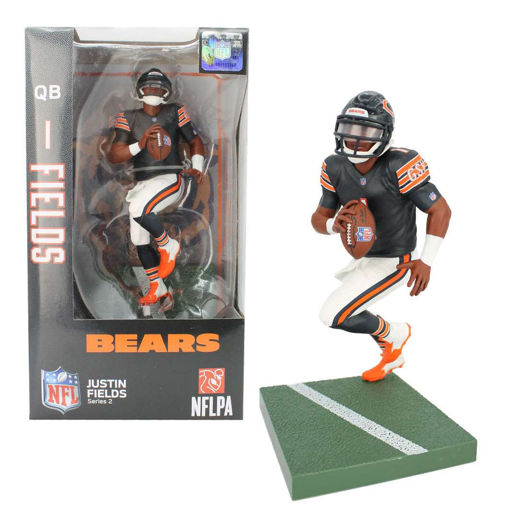 NFL Football Wave 2 JUSTIN FIELDS Chicago Bears 6 Inch Action Figure - fimurineforall.com