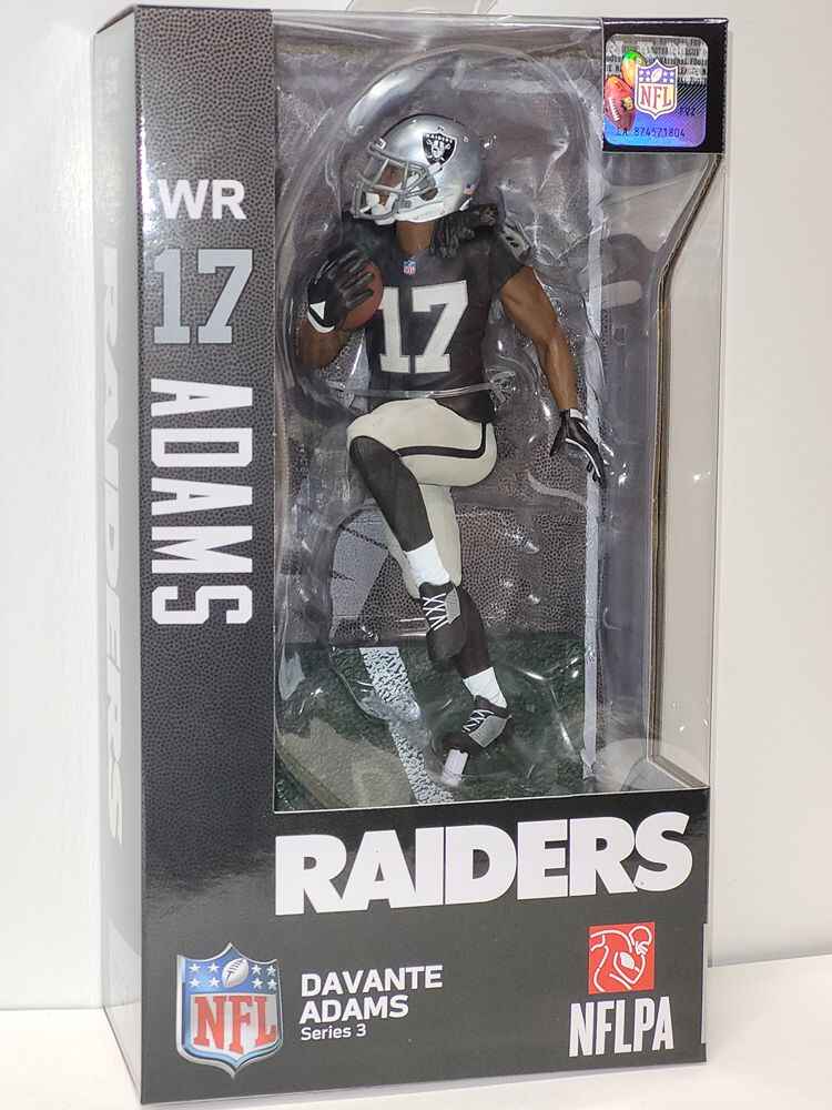 NFL Football Wave 3 Davante Adams Las Vegas Raiders 7 Inch Action Figure