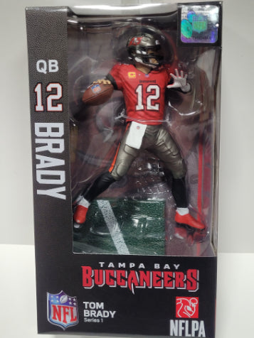 NFL Football Wave 1 Tom Brady Tampa Bay Buccaneers 6 Inch Action Figure - fimurineforall.com