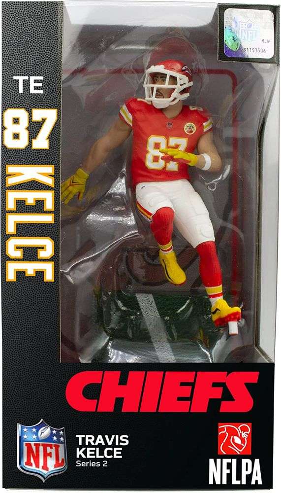 NFL Football Wave 2 Travis Kelce Kansas City Chiefs 7 Inch Action Figure