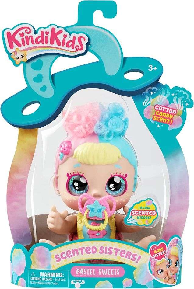 Kindi Kids Season 6 Scented Baby Sister Pastel Sweets 6.5 Inch Doll - fimurineforall.com