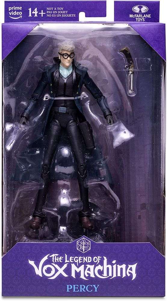 Critical Role Season 1 The Legends of Vox Machina - Percy 7 Inch Action Figure - fimurineforall.com