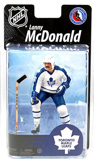 NHL Hockey Series Exclusive - Lanny Mcdonald Toronto Maple Leafs 6 Inch Action Figure - fimurineforall.com