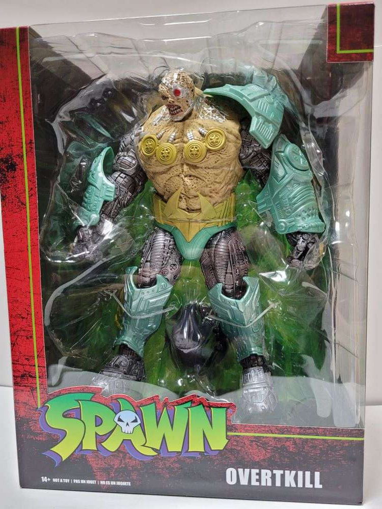 Spawn Comic Series Overtkill Mega Action Figure - fimurineforall.com