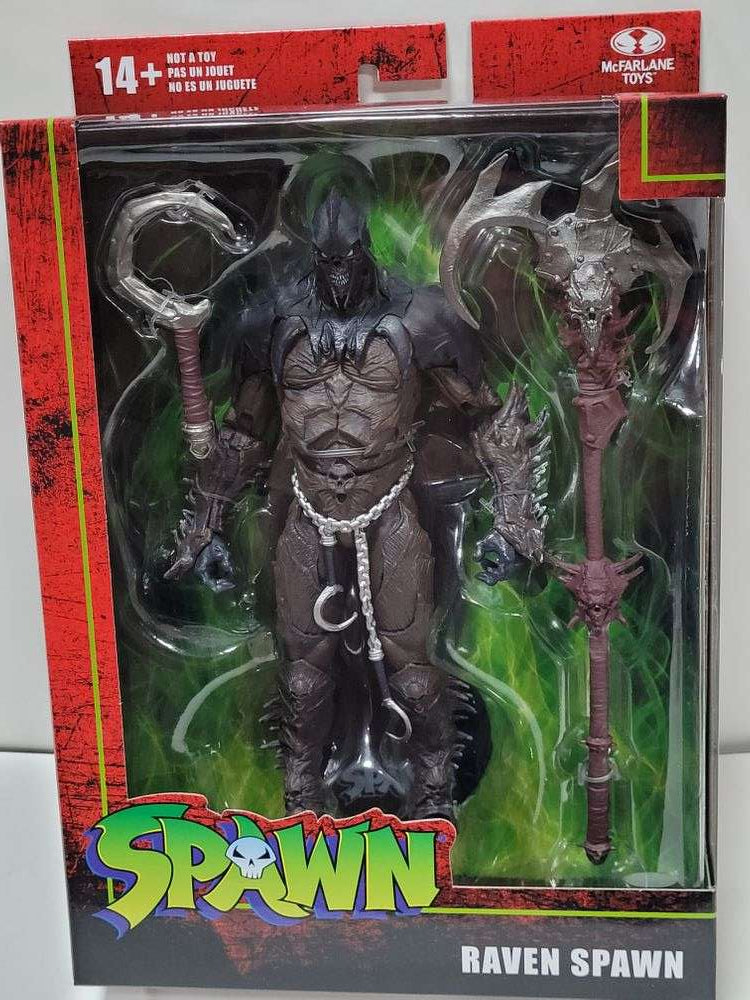 Spawn Comic Series Raven Spawn (Small Hook) 7 Inch Action Figure - fimurineforall.com
