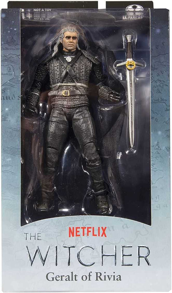 The Witcher Netflix Wave 1 Geralt of Rivia 7 Inch Action Figure Season 2 - fimurineforall.com