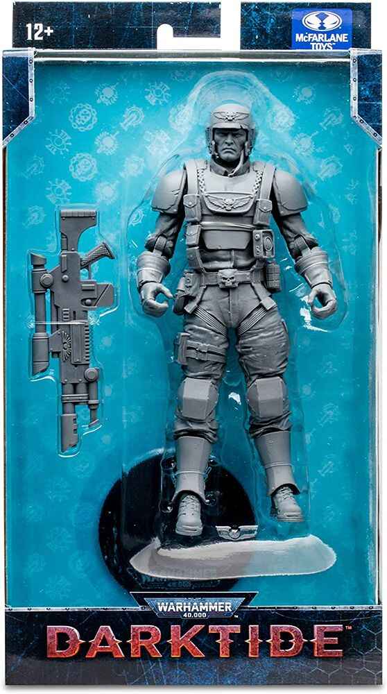 Warhammer 40,000 Wave 6 Cadian Veteran Guard (Dark Tide) (AP) 7 Inch Action Figure
