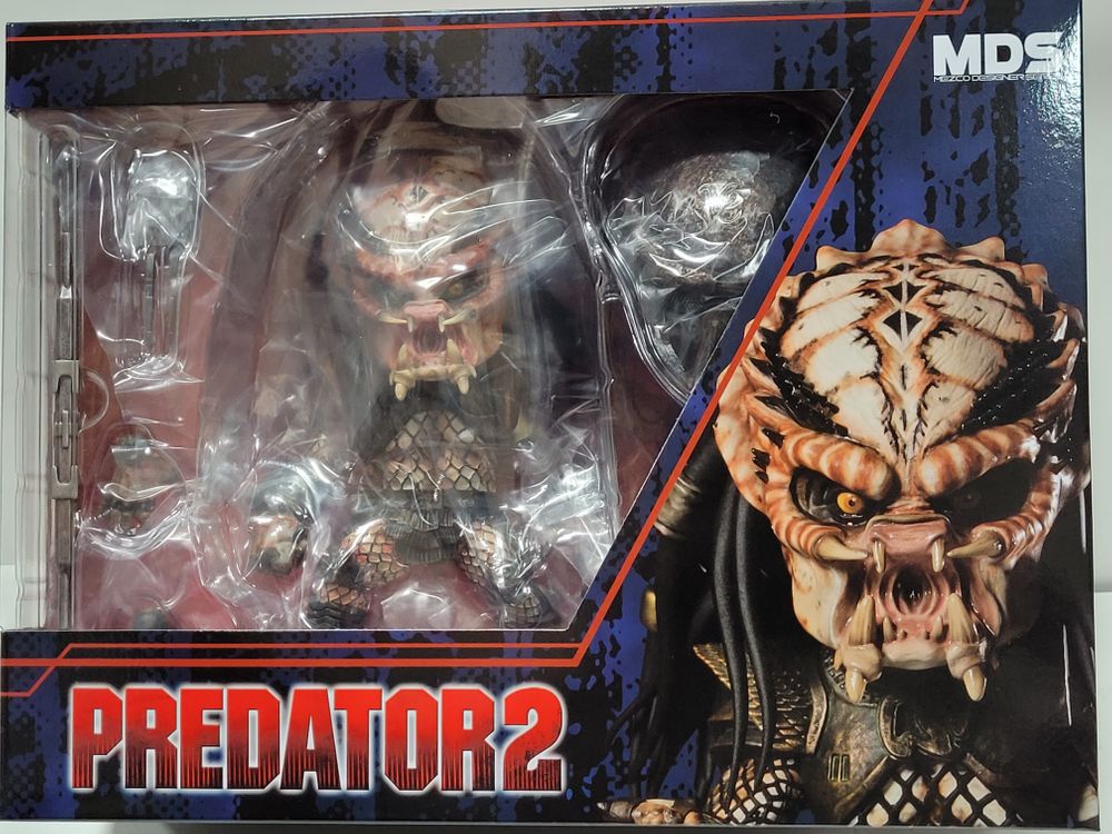 Designer Series Predator 2 City Hunter MDS Deluxe 6 Inch Action Figure - fimurineforall.com