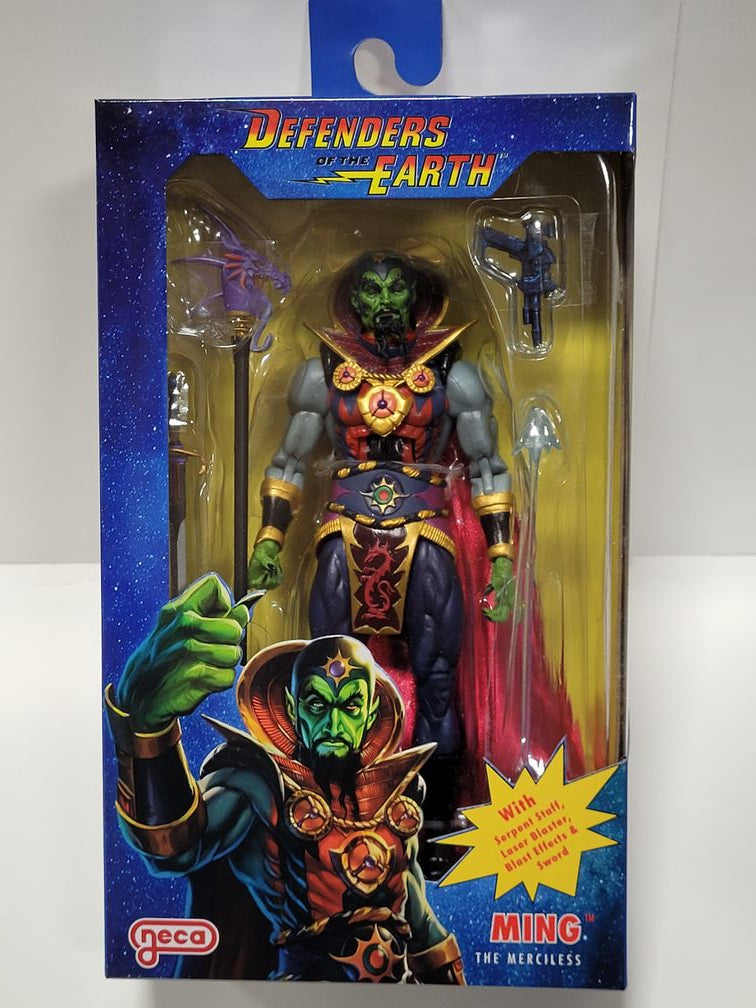 King Features Defenders of The Earth Series 1 Ming The Merciless 7 Inch Scale Action Figure - fimurineforall.com