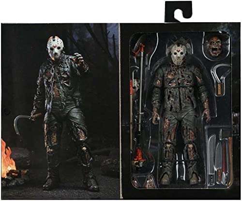 Friday The 13th Jason Voorhees Part 7 New Blood Ultimate 7 Inch Action Figure - fimurineforall.com