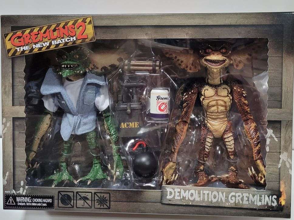 Gremlins 2 The New Batch Movie Demolition Gremlins 7 Inch Ultimate 2-Pack Action Figure - fimurineforall.com