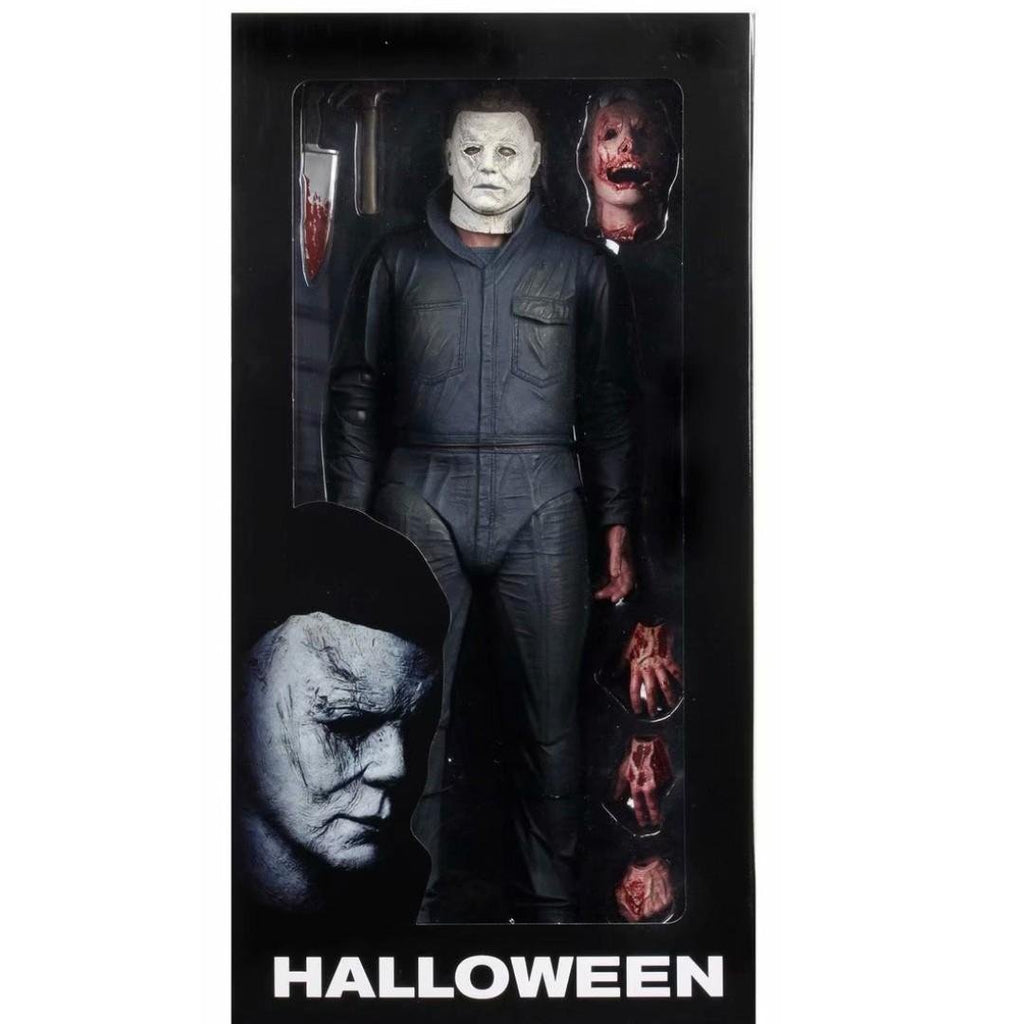 NECA Halloween 2018 Movie Michael Myers 1/4 Scale 18 Inch Action Figure - fimurineforall.com