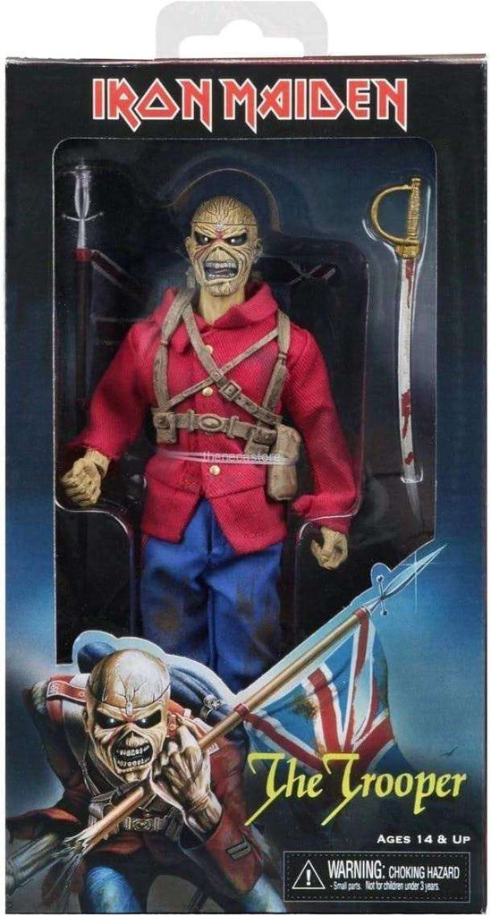 Iron Maiden Eddie The Trooper 8 Inch Clothed Action Figure - fimurineforall.com