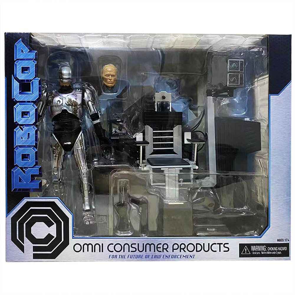 Robocop Battle Damaged Robocop with Chair Ultimate 7 Inch Action Figure