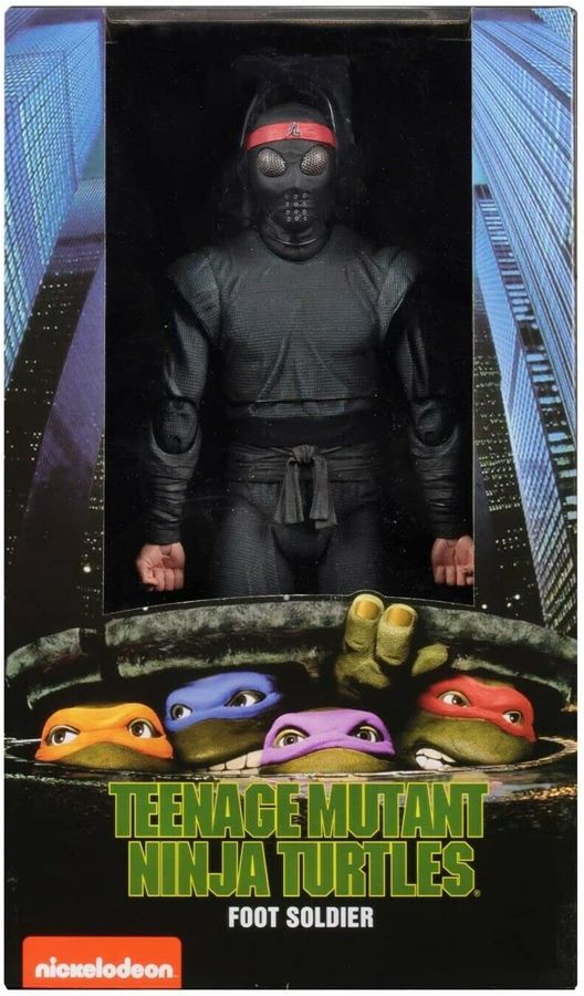 Teenage Mutant Ninja Turtles 1990 Movie Foot Clan Soldier 18 Inch 1/4 Scale Action Figure - fimurineforall.com