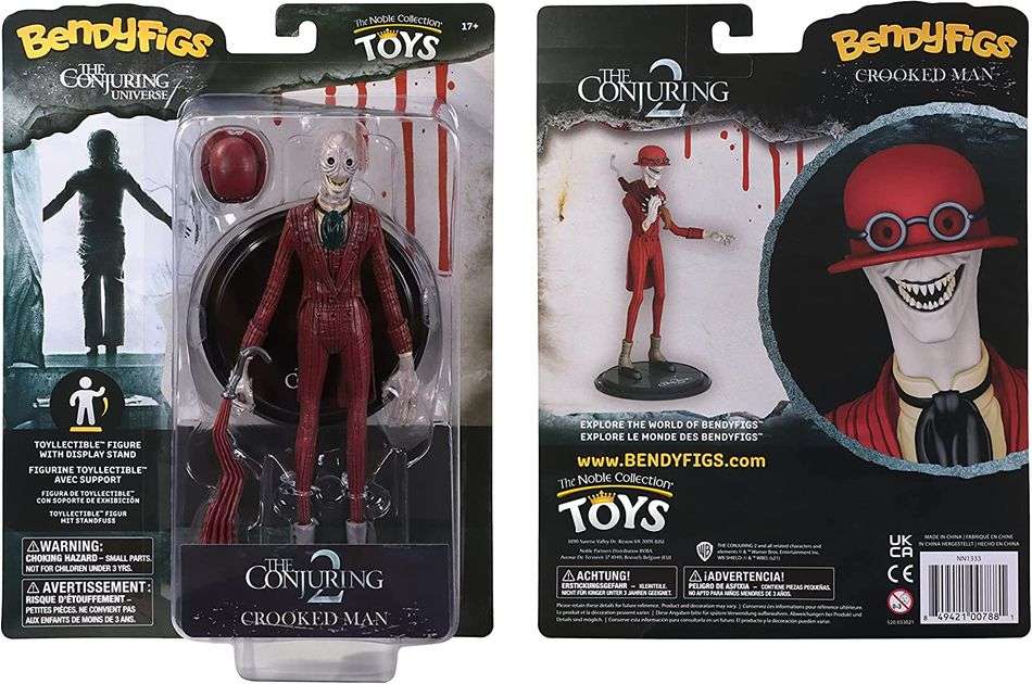 BendyFigs Horror The Conjuring 2 Movie 7 Inch Figure - Crooked Man - fimurineforall.com