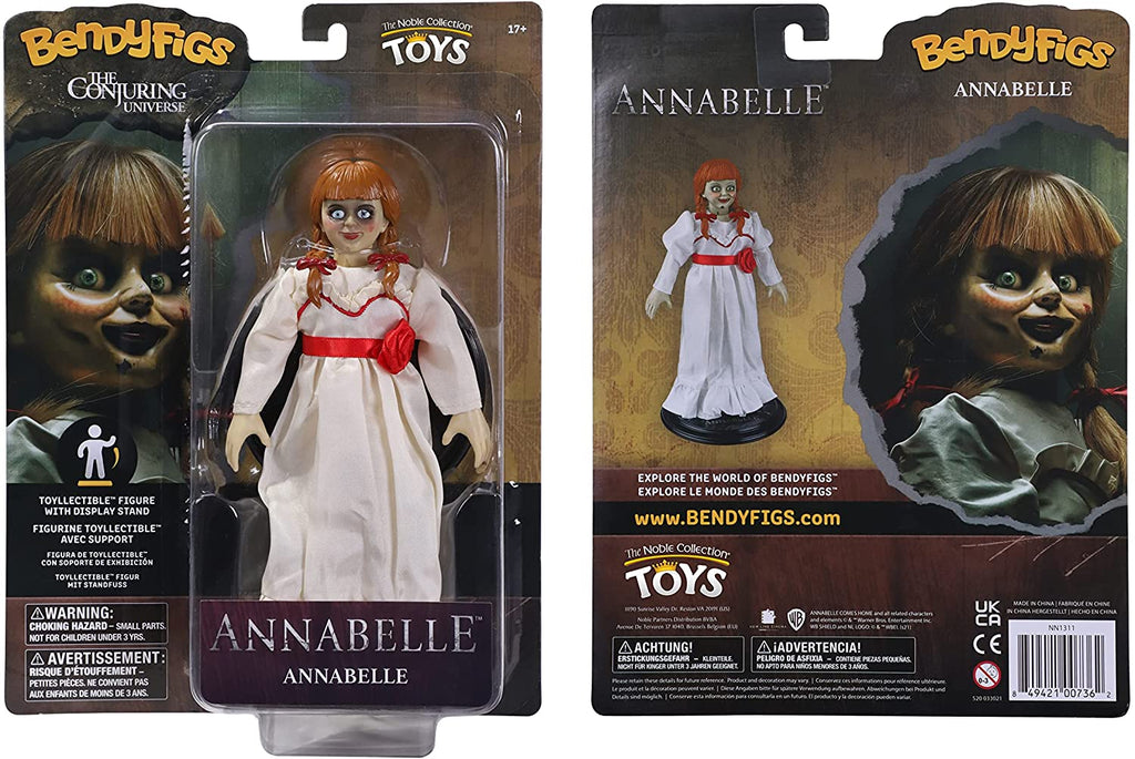 BendyFigs Horror The Conjuring Movie 7 Inch Figure - Annabelle - fimurineforall.com