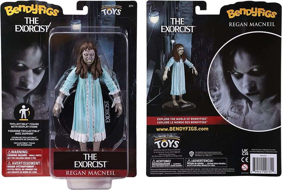 BendyFigs Horror The Exorcist Movie 7 Inch Figure - Regan - fimurineforall.com